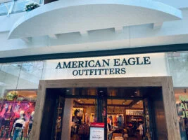 Exterior of an American Eagle store