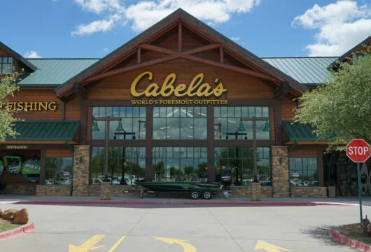 Exterior of a Cabela's store