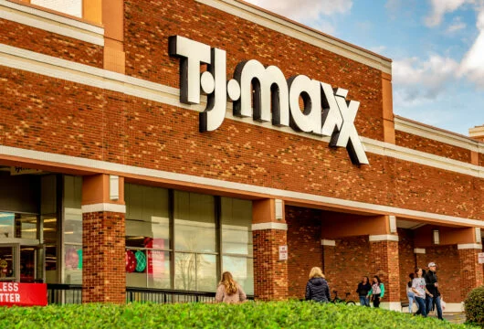 Exterior of a T.J.Maxx store