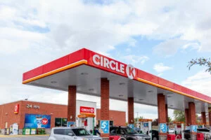 Exterior of a Circle K gas station