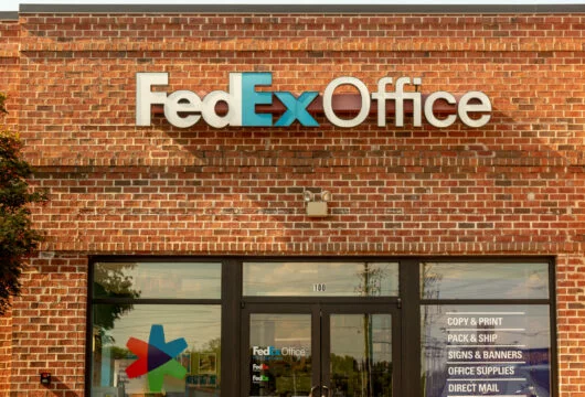 Exterior of a FedEx Office store