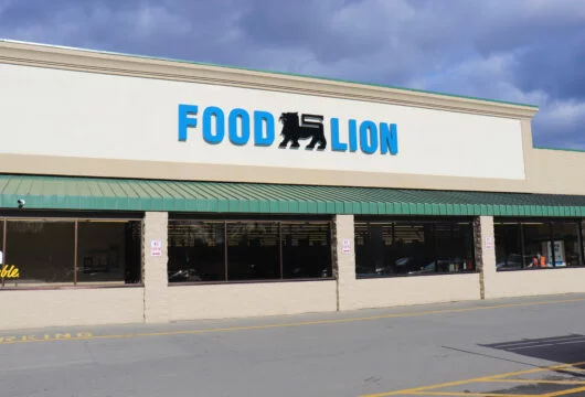 Exterior of a Food Lion store