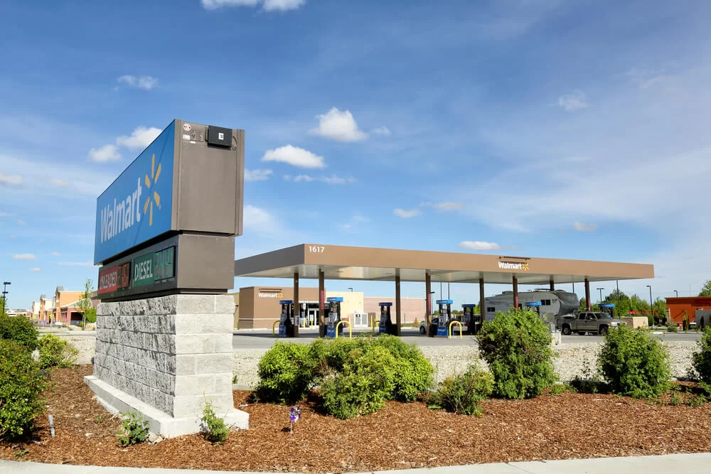 Walmart gas station