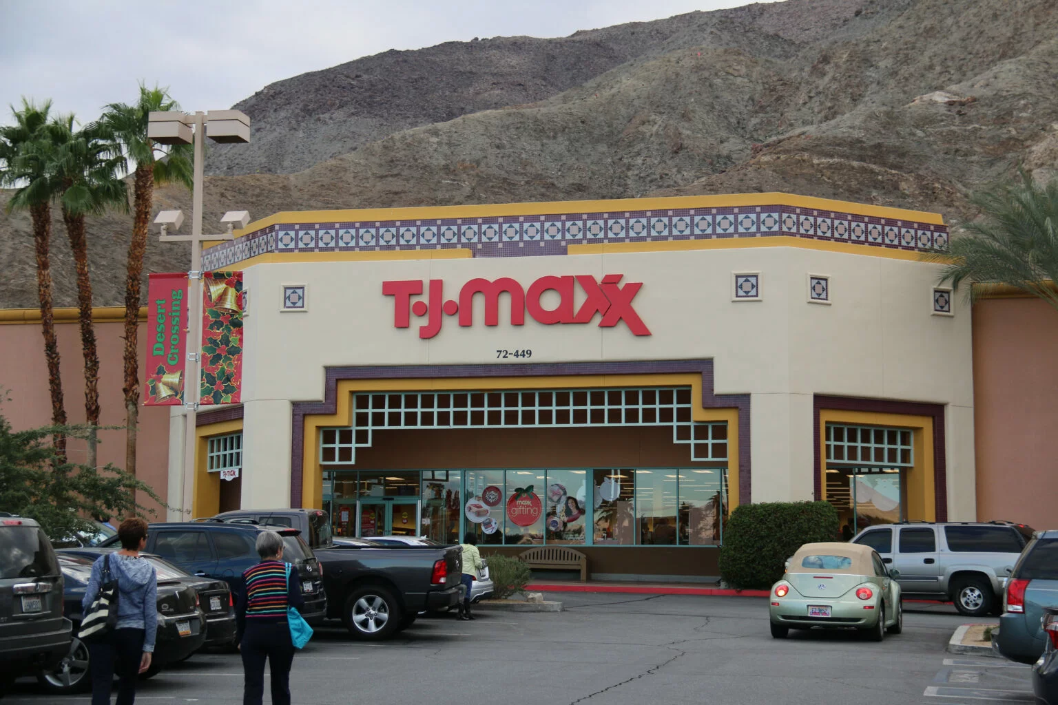 Exterior of a T.J. Maxx store