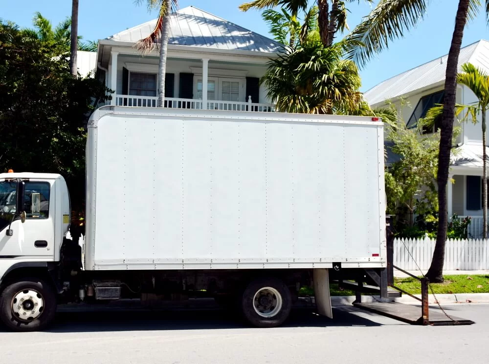 a truck with a lift gate