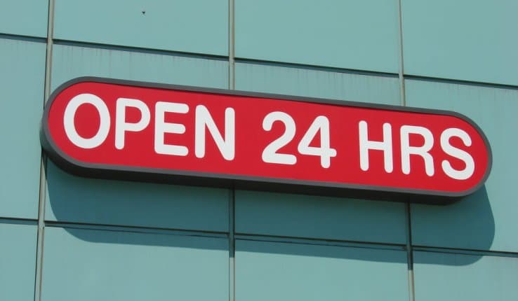 42 Places Open 24 Hours: Restaurants & Stores (Grocery, etc) Listed - First  Quarter Finance