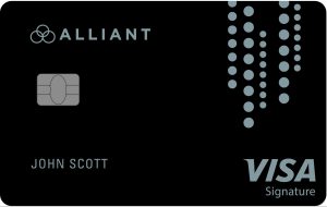Alliant Cashback Visa Signature Credit Card Logo