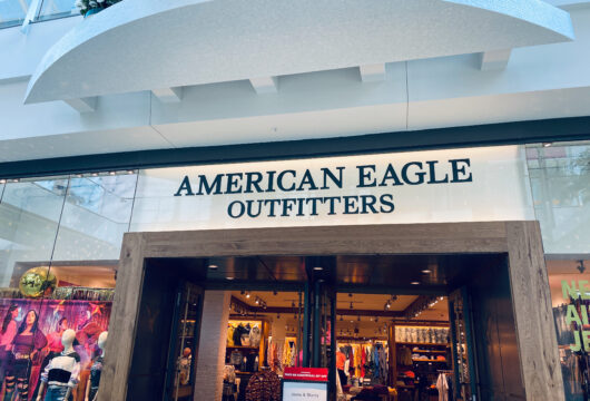 Exterior of an American Eagle store