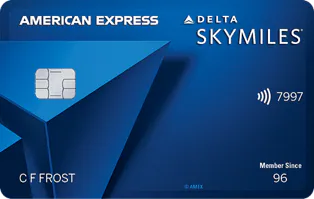 Blue Delta SkyMiles Credit Card Logo