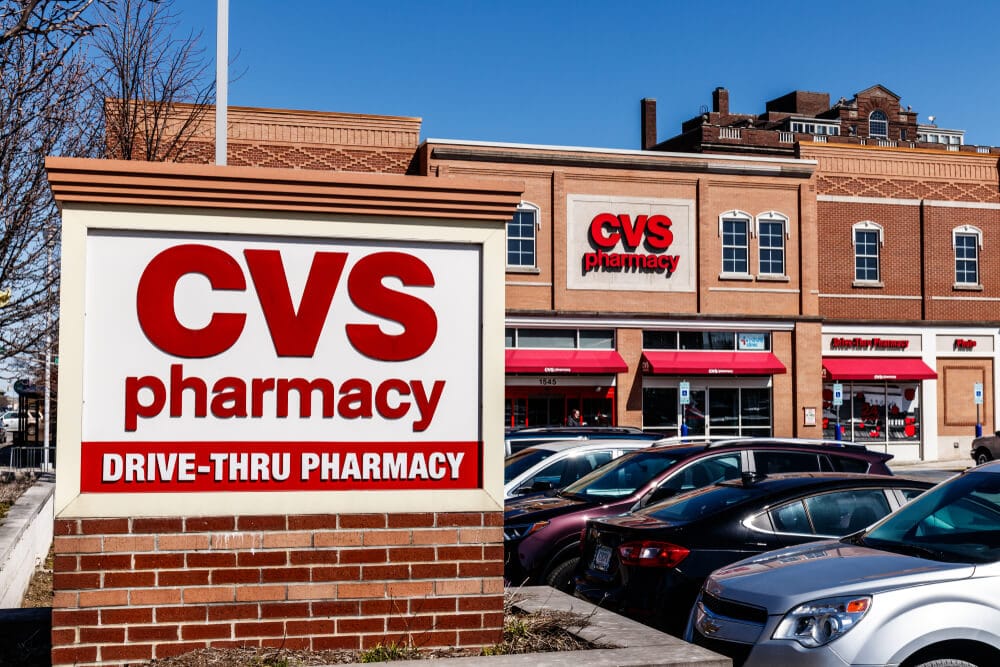 CVS Pharmacy sign and storefront