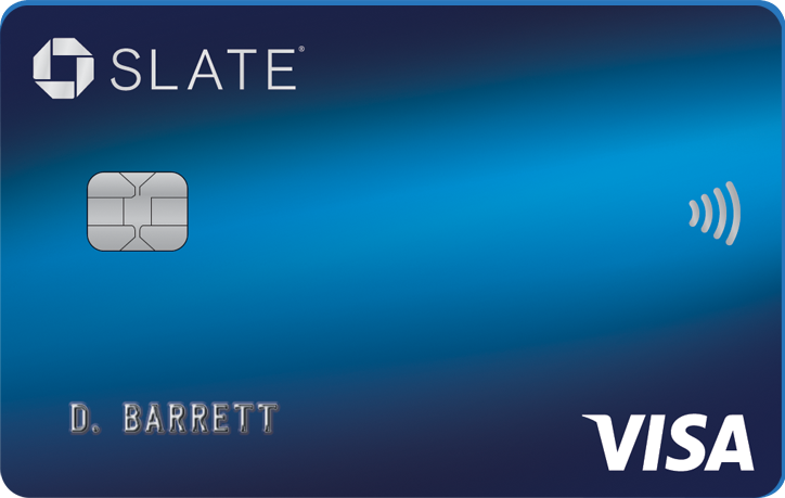 Chase Slate Credit Card Logo