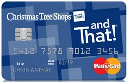 Christmas Tree Shops and That! Credit Card Logo