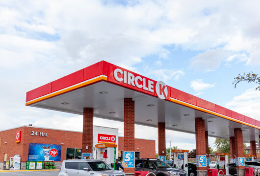 Exterior of a Circle K gas station