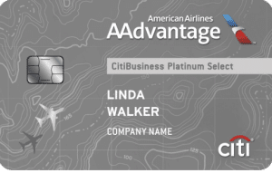 CitiBusiness / AAdvantage Platinum Select Mastercard Credit Card Logo