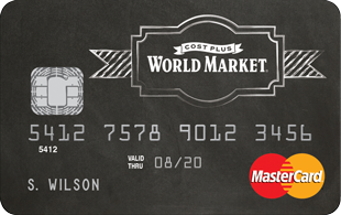 Cost Plus World Market Credit Card Logo