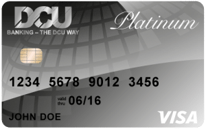 DCU Visa Platinum Secured Credit Card Logo