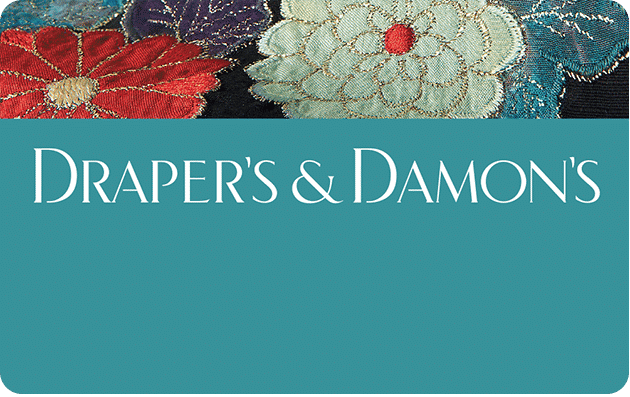 Draper's and Damon's Blank Credit Card Logo