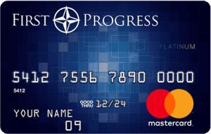 First Progress Platinum Prestige Mastercard Secured Credit Card Logo