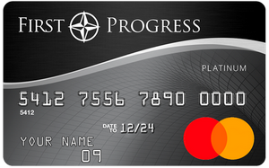 First Progress Platinum Select Mastercard Secured Credit Card Logo