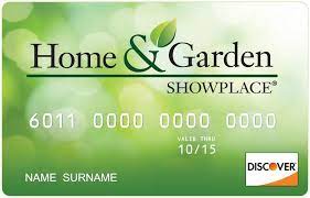 Home & Garden Showplace Credit Card Logo