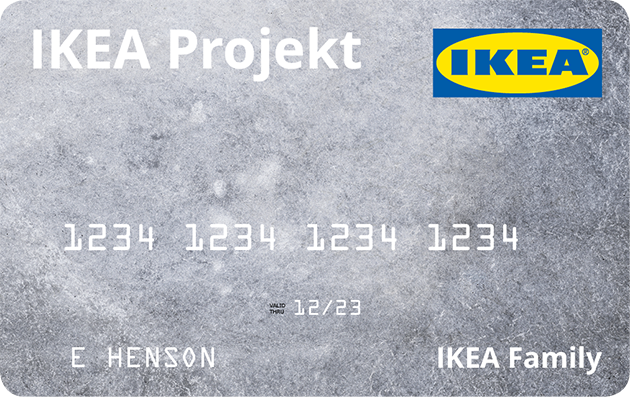 IKEA Projekt Credit Card Logo