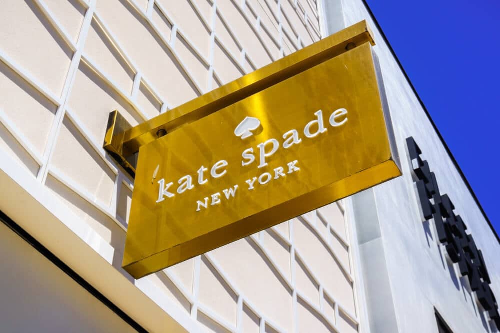 Kate Spade sign