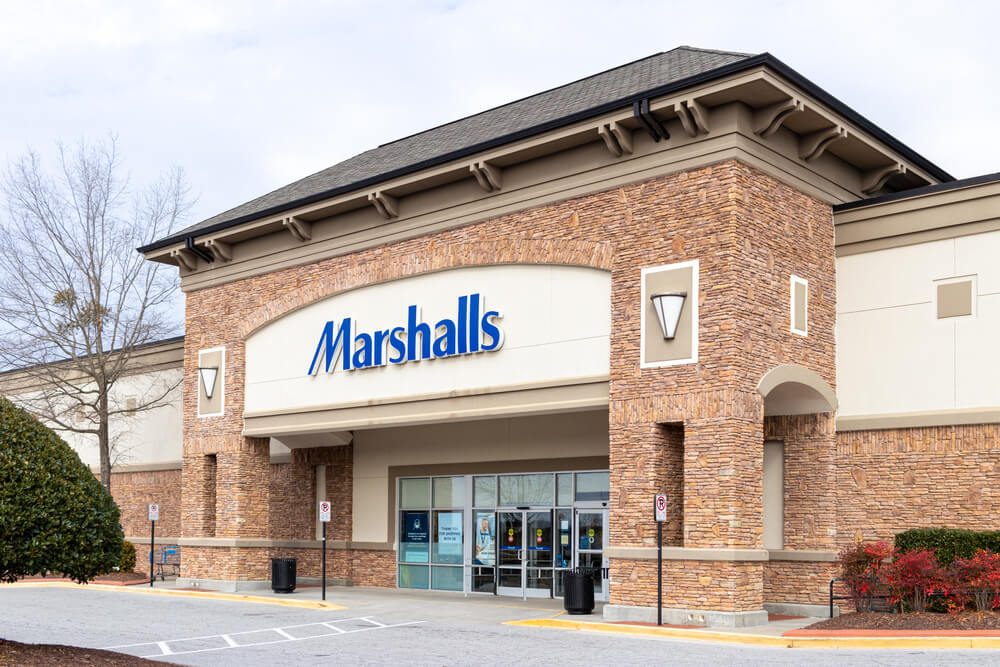 Exterior of a Marshalls store