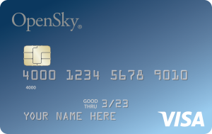 OpenSky Secured Visa Credit Card Logo