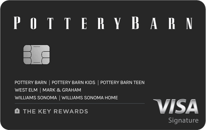 Pottery Barn (Pottery Barn, Pottery Barn Kits, and PB Teen) Credit Card Logo