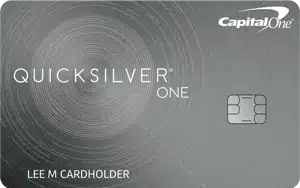 Capital One QuicksilverOne Credit Card Logo