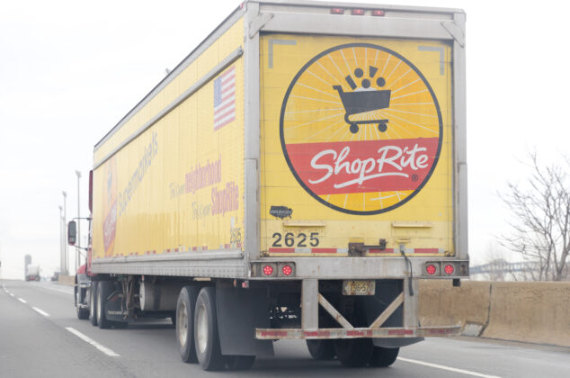 Shoprite truck heading to a store