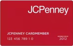 JCPenney Store Credit Card Loto