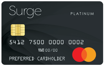 Surge Mastercard Credit Card Logo