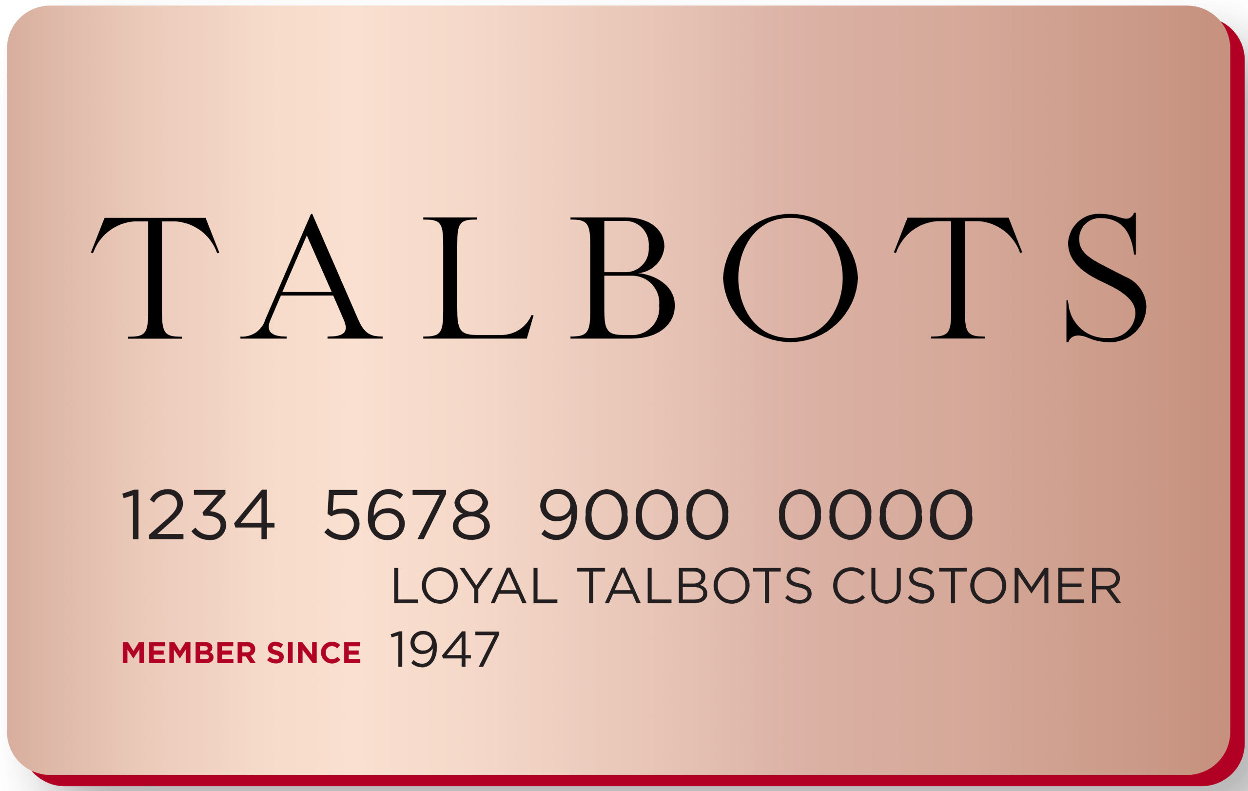 Talbot's Credit Card Logo