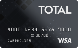 Total Visa Credit Card Logo
