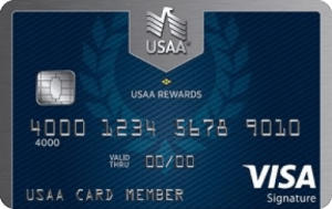 USAA Rewards Visa Signature Credit Card Logo