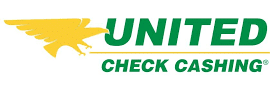 United Check Cashing logo