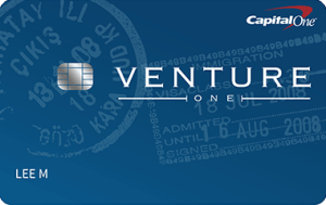 Capital One VentureOne Rewards Credit Card Logo