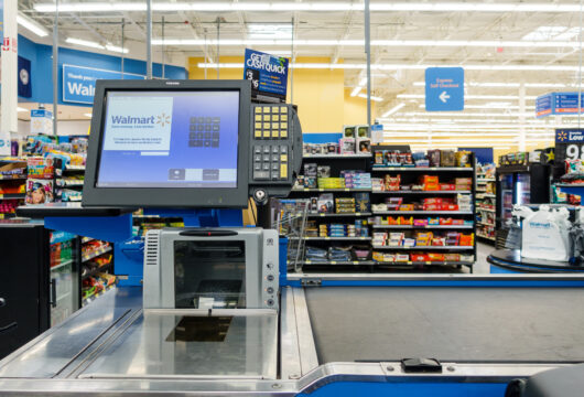 Walmart cash register