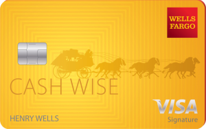 Wells Fargo Cash Wise Visa Credit Card Logo
