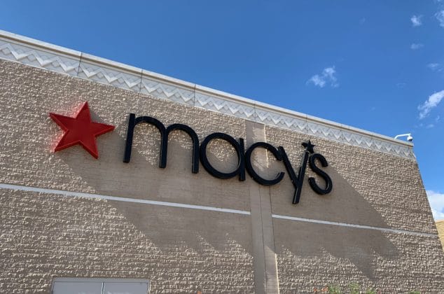 Exterior of a Macy's store
