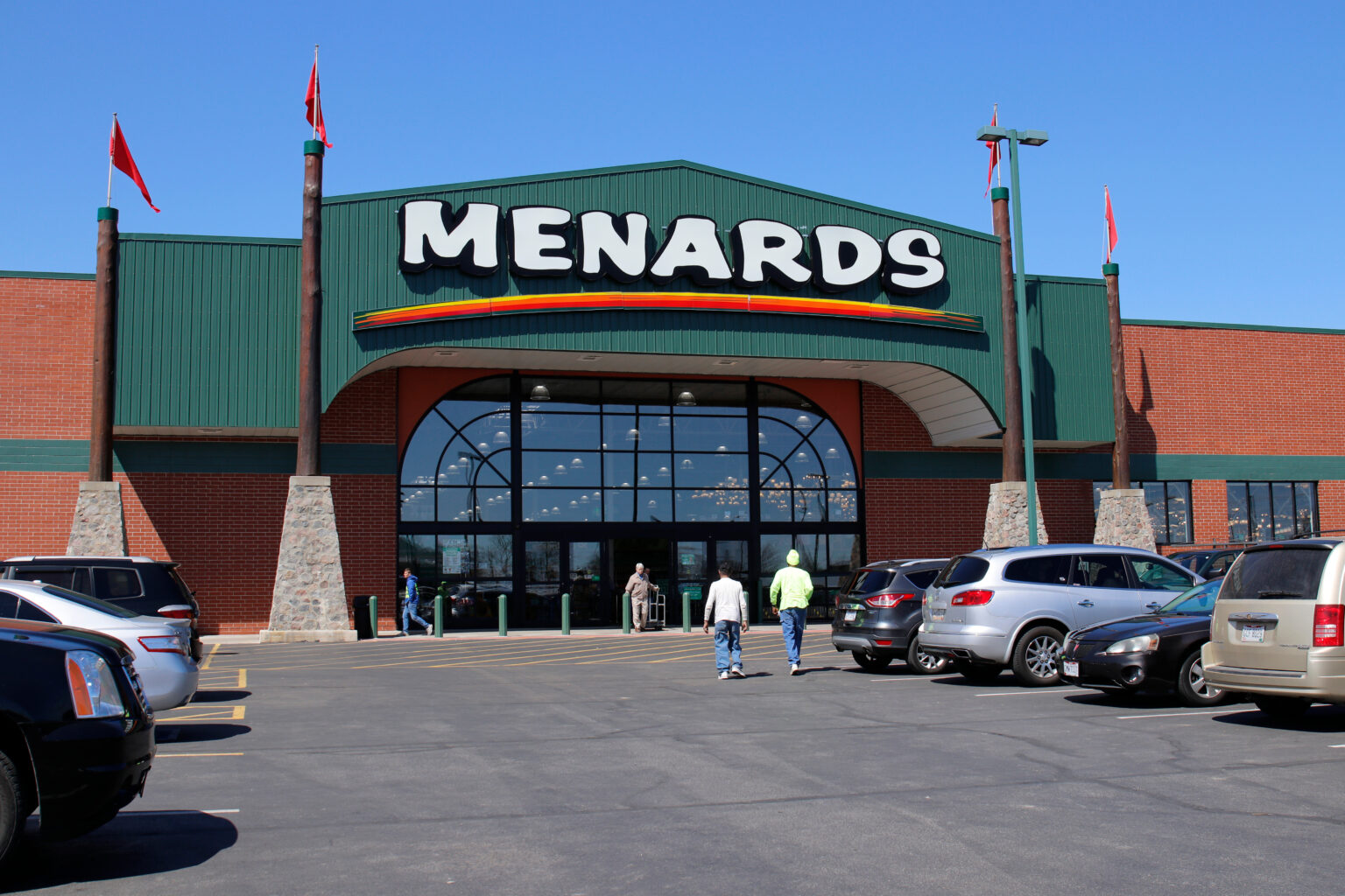 Exterior of a Menards store