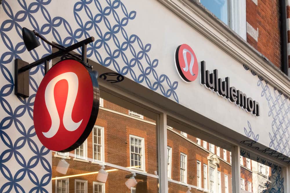 A lululemon athletica storefront