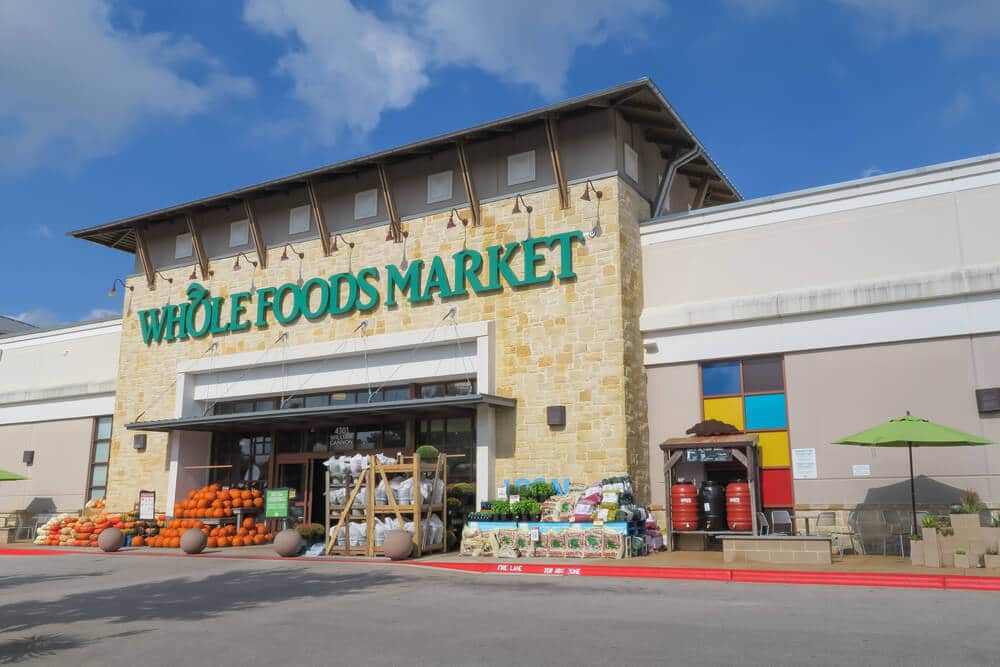 Exterior of a Whole Foods Market store