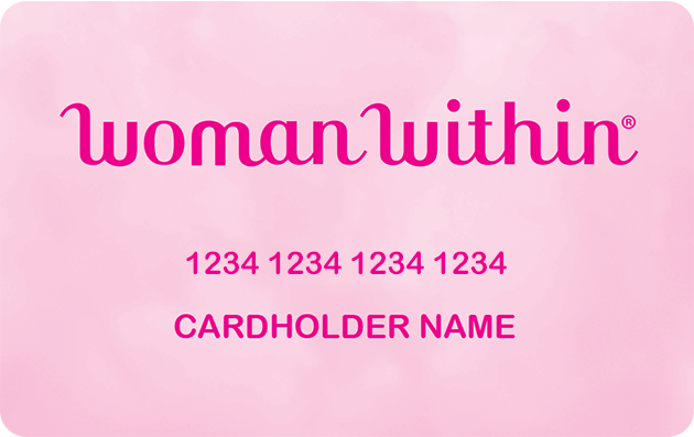 Woman Within Credit Card Logo