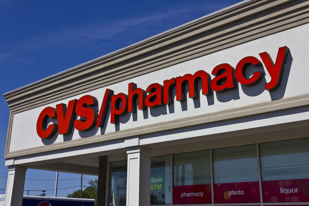 exterior of a CVS store