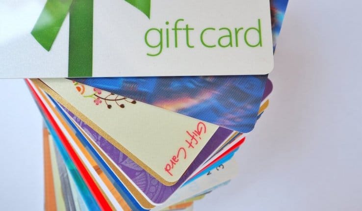 buy gift cards online with checking account